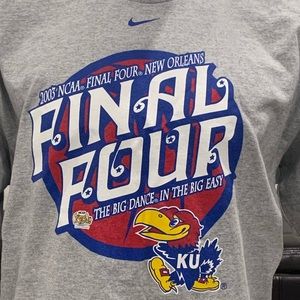 Vintage Kansas Jayhawks 2003 Final Four Nike Shirt